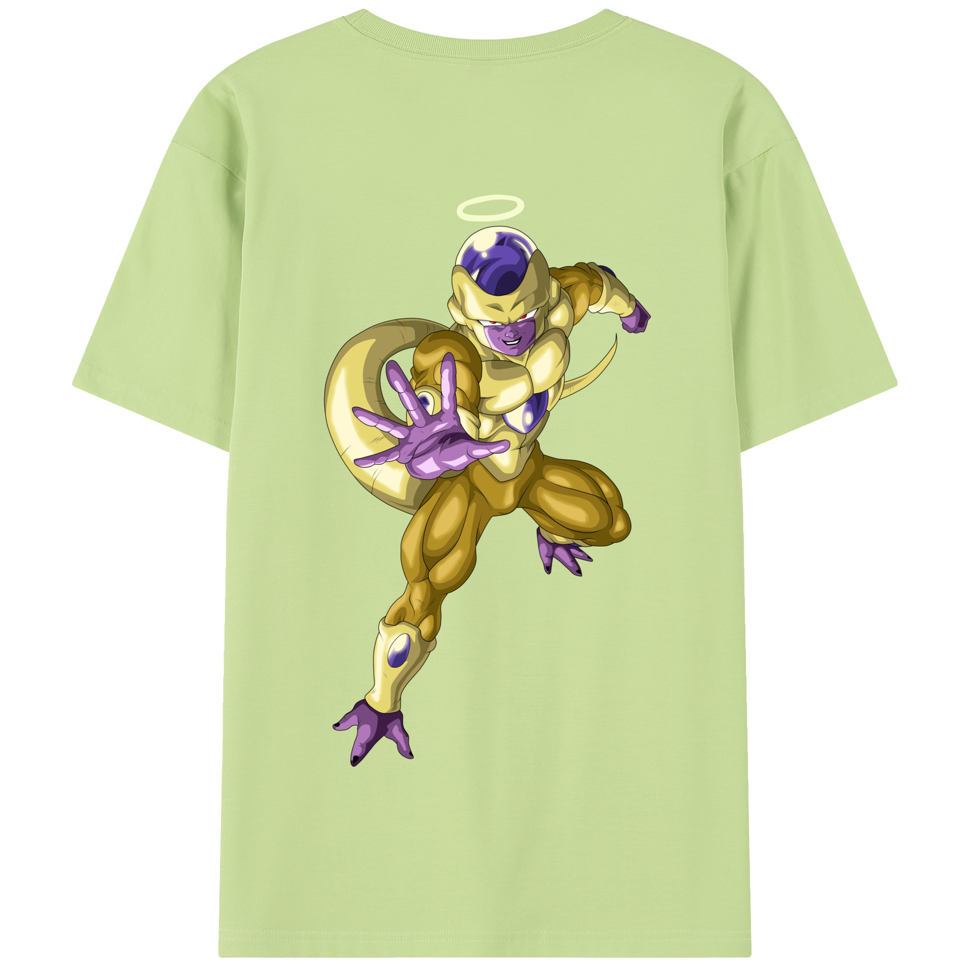 （画像用） ドラゴンボール フリーザ DRAGON BALL Frieza 綿100％半袖Tシャツ（背面プリント）